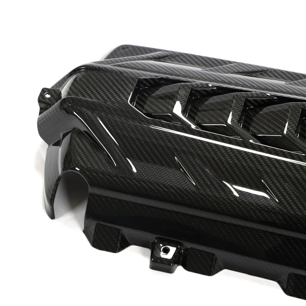 Chevrolet Corvette C8 Carbon Fiber Engine Cover - Image 6