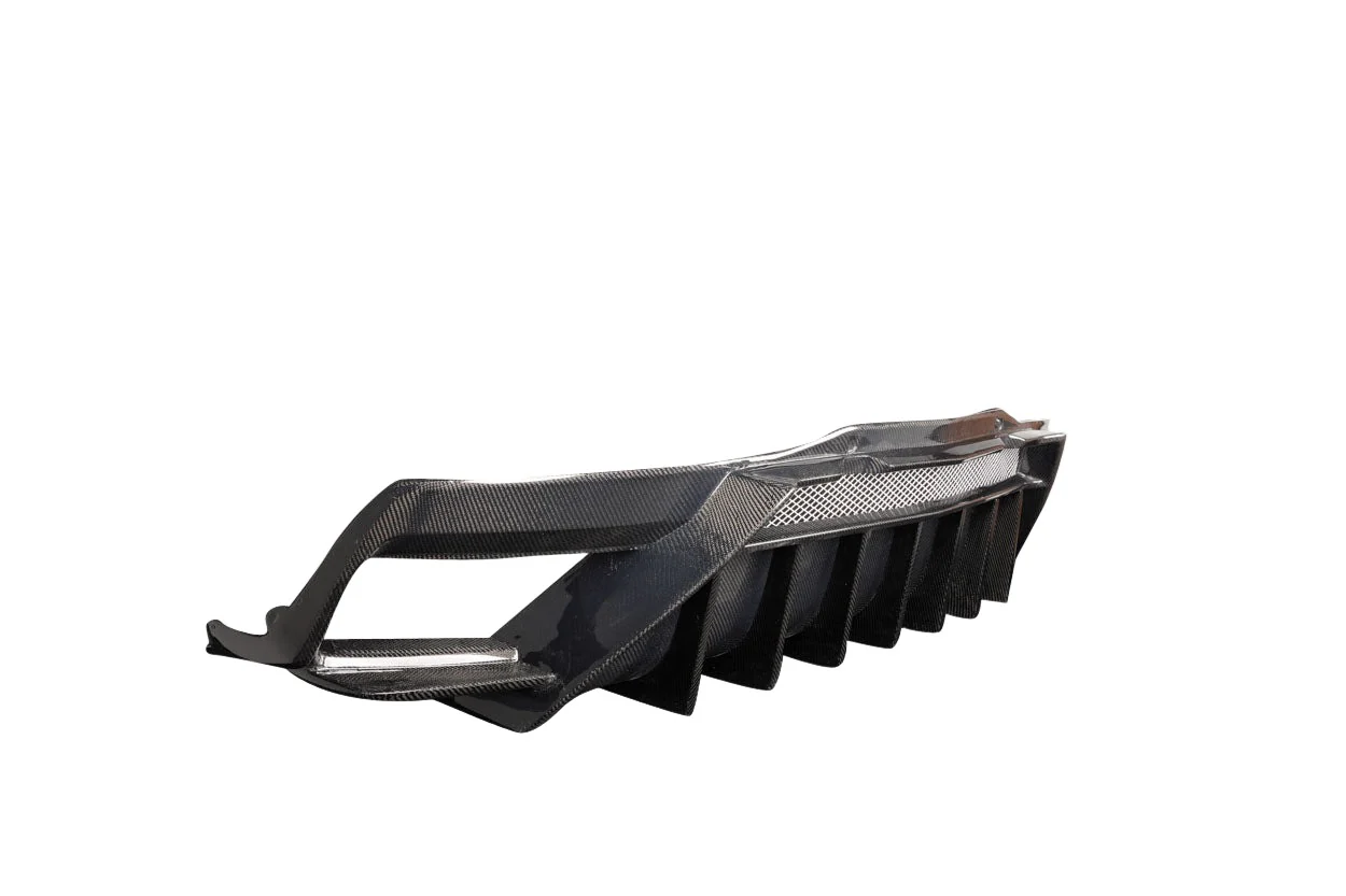 Chevrolet Corvette C8 Carbon Fiber Gran Veloce Rear Diffuser - Image 3