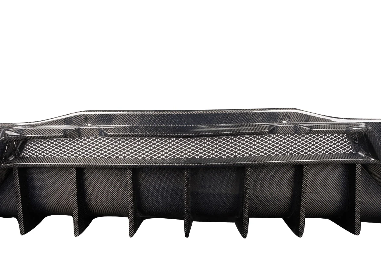 Chevrolet Corvette C8 Carbon Fiber Gran Veloce Rear Diffuser - Image 7
