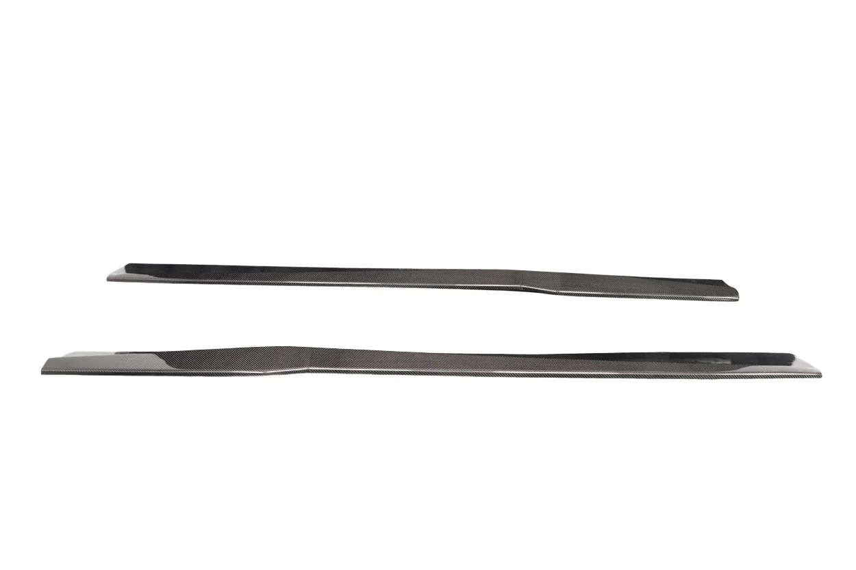 Chevrolet Corvette C8 Carbon Fiber Gran Veloce Side Skirt Splitters