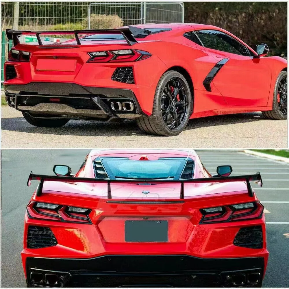 Chevrolet Corvette C8 Carbon Fiber Spoiler - Image 5