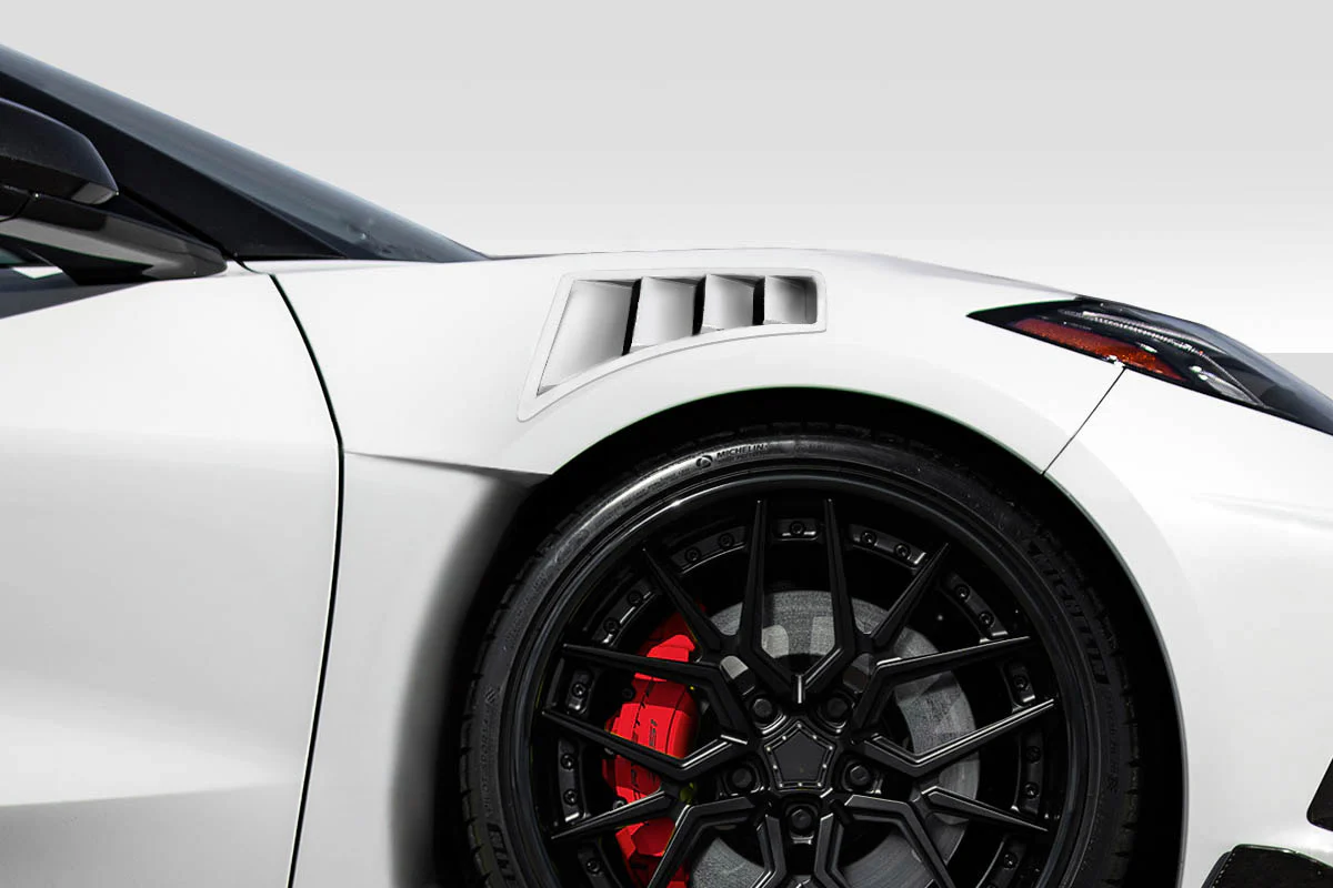 Chevrolet Corvette C8 Gran Veloce Front Fender Vents - Image 8