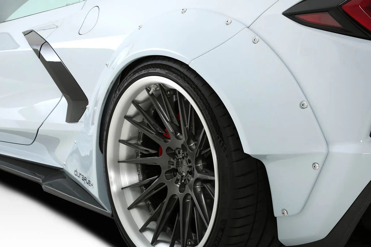 Chevrolet Corvette C8 Gran Veloce Wide Body Rear Fender Flares - Image 11