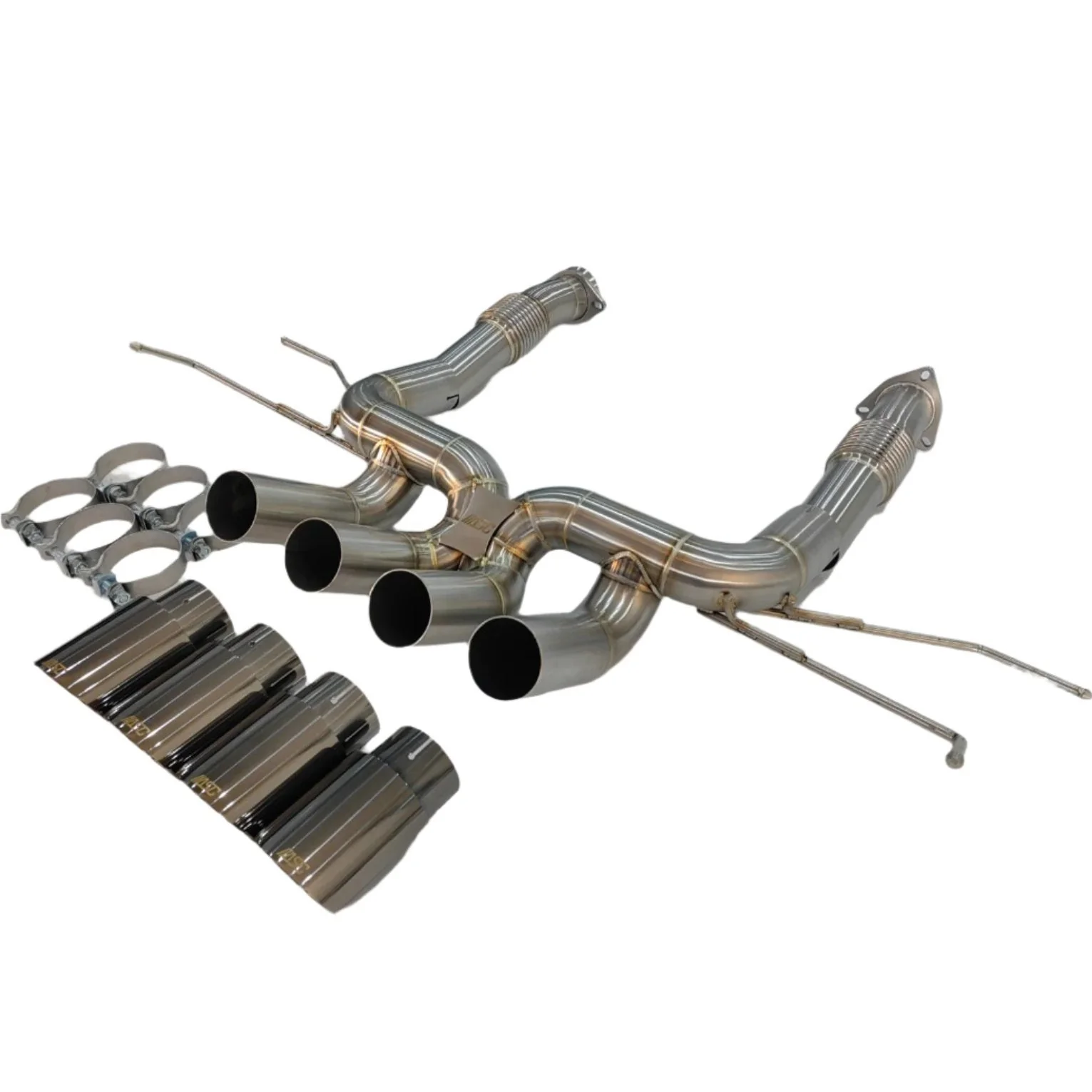 Chevrolet Corvette C8 Z06 304SS Catback Exhaust without Valve - Image 3