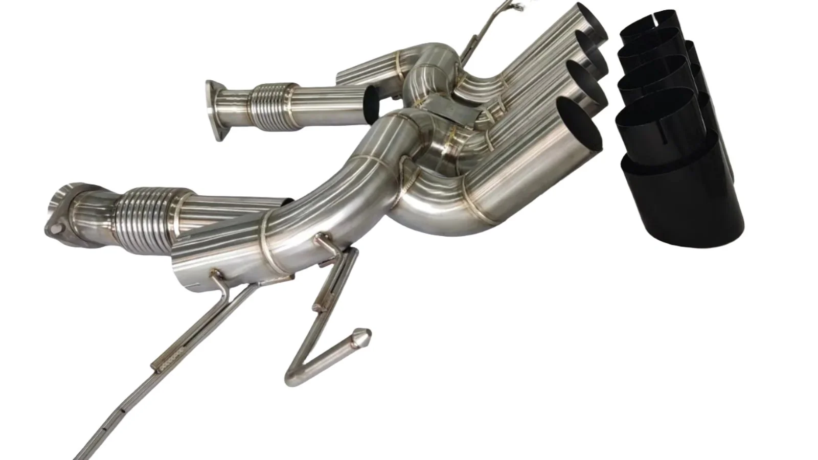 Chevrolet Corvette C8 Z06 304SS Catback Exhaust without Valve - Image 7