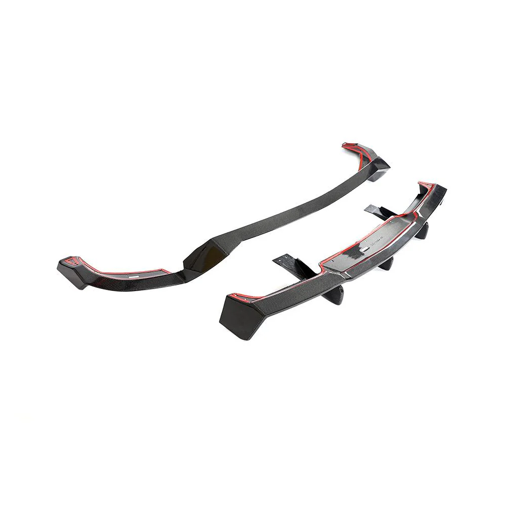 Chevrolet Corvette C8 Z06 Carbon Fiber Rear Bumper Splitter - Image 5