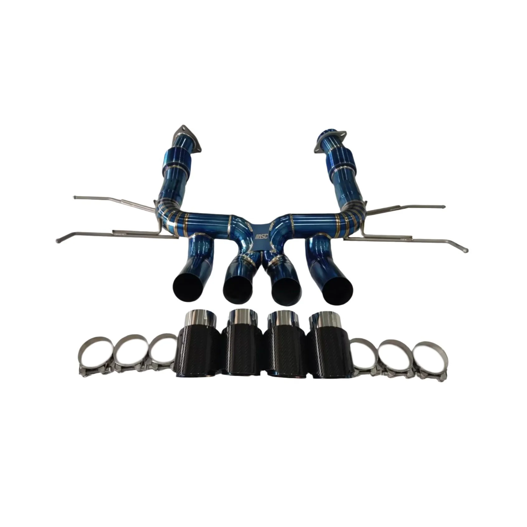 Chevrolet Corvette C8 Z06 Titanium Alloy Catback Exhaust without Valve