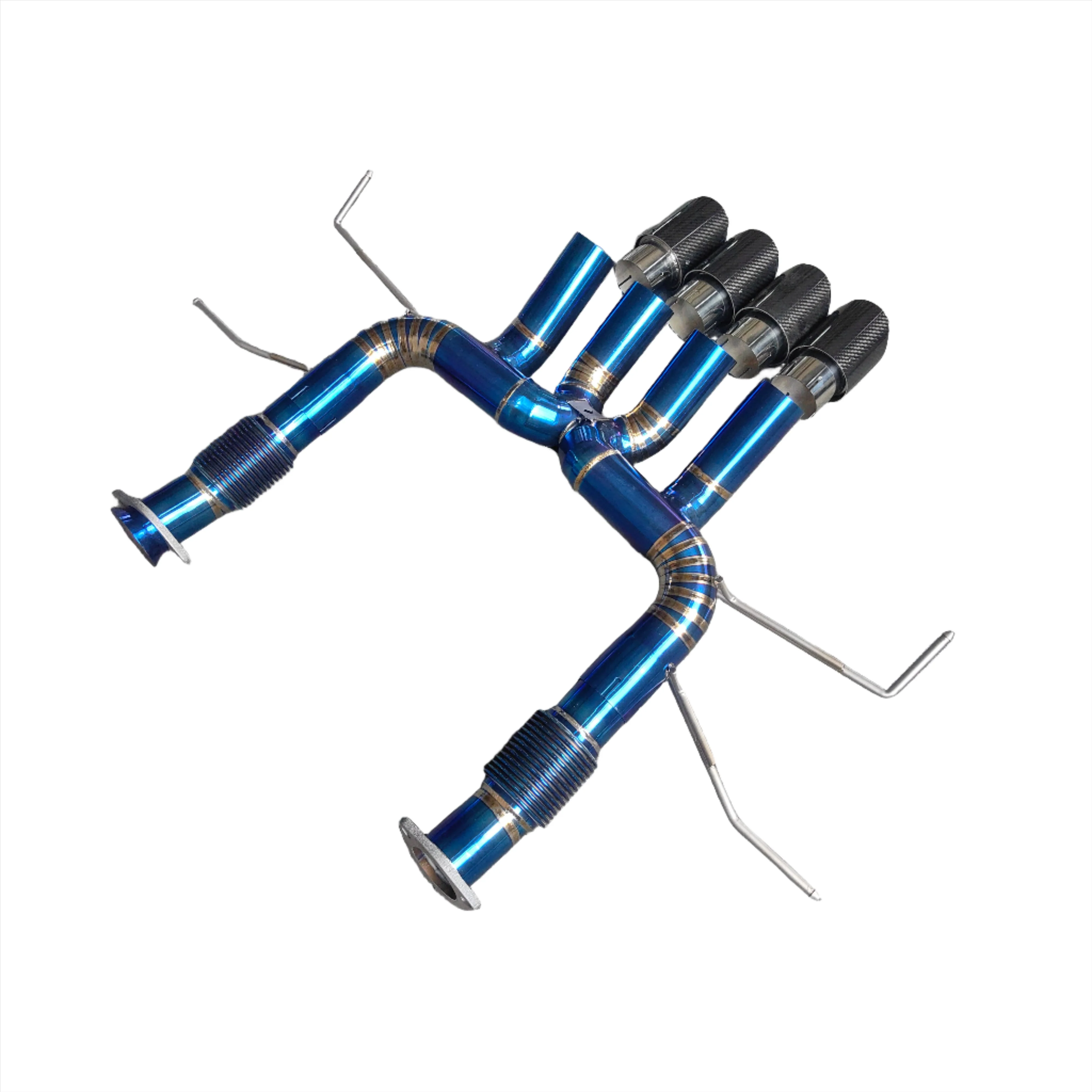 Chevrolet Corvette C8 Z06 Titanium Alloy Catback Exhaust without Valve - Image 5