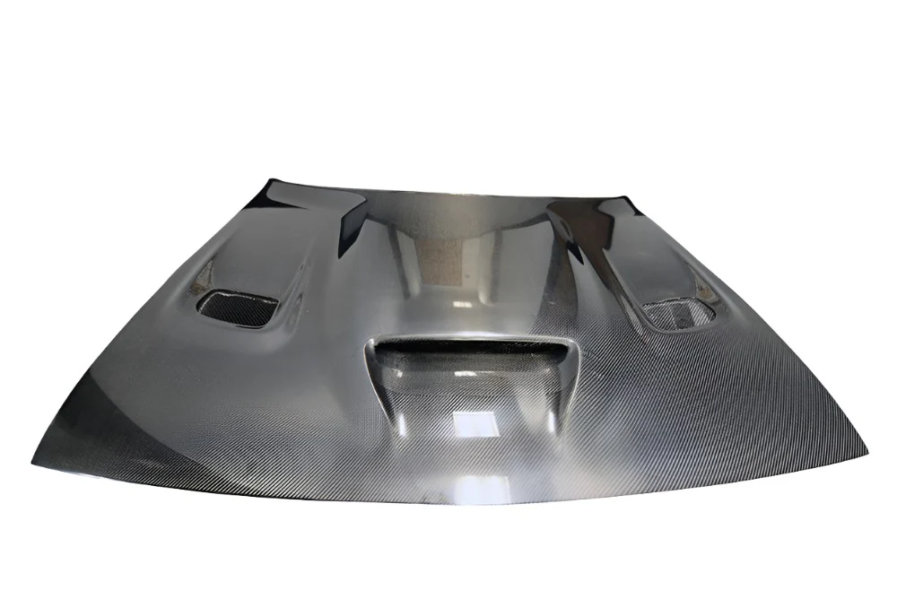 Dodge Challenger (2008-2023) Carbon Fiber Dritech Hellcat Look Hood