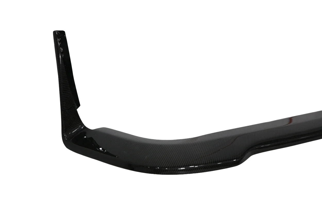Dodge Challenger (2008-2023) Carbon Fiber Hellcat Look Front Lip - Image 3