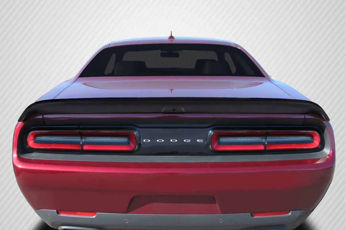 Dodge Challenger (2008-2023) Carbon Fiber Redeye Look Rear Wing Spoiler - Image 6