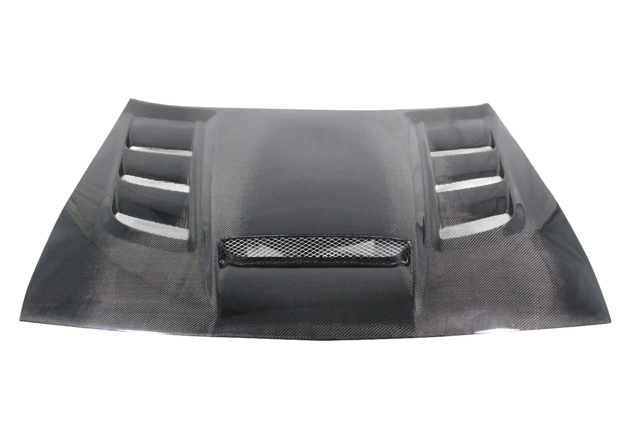 Dodge Challenger (2008-2023) Carbon Fiber Viper Look Hood