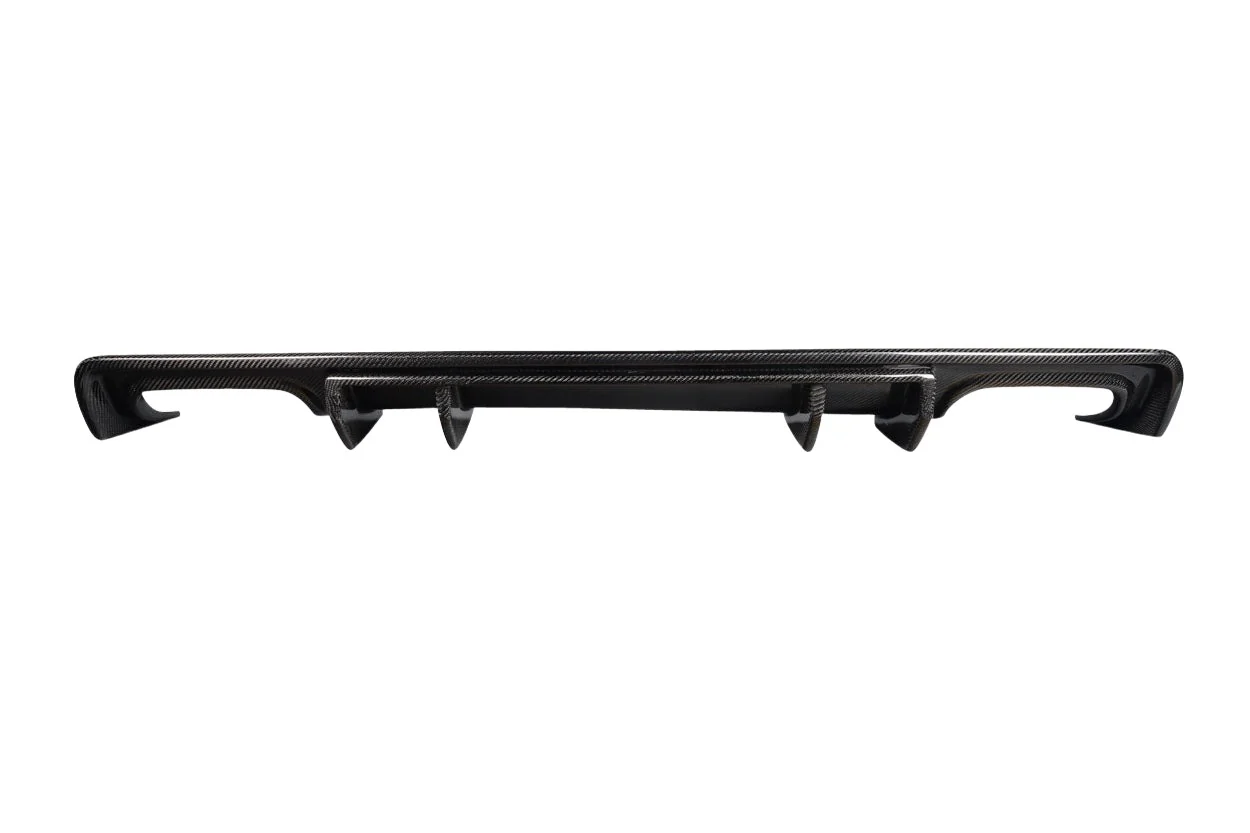 Dodge Challenger (2015-2023) Carbon Fiber Patriot Rear Diffuser - Image 2
