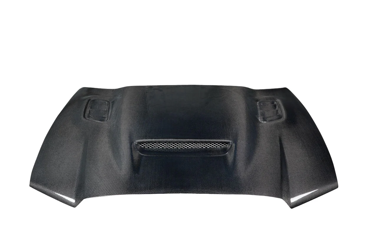 Dodge Charger (2011-2014) Carbon Fiber Hellcat Redeye Look Hood