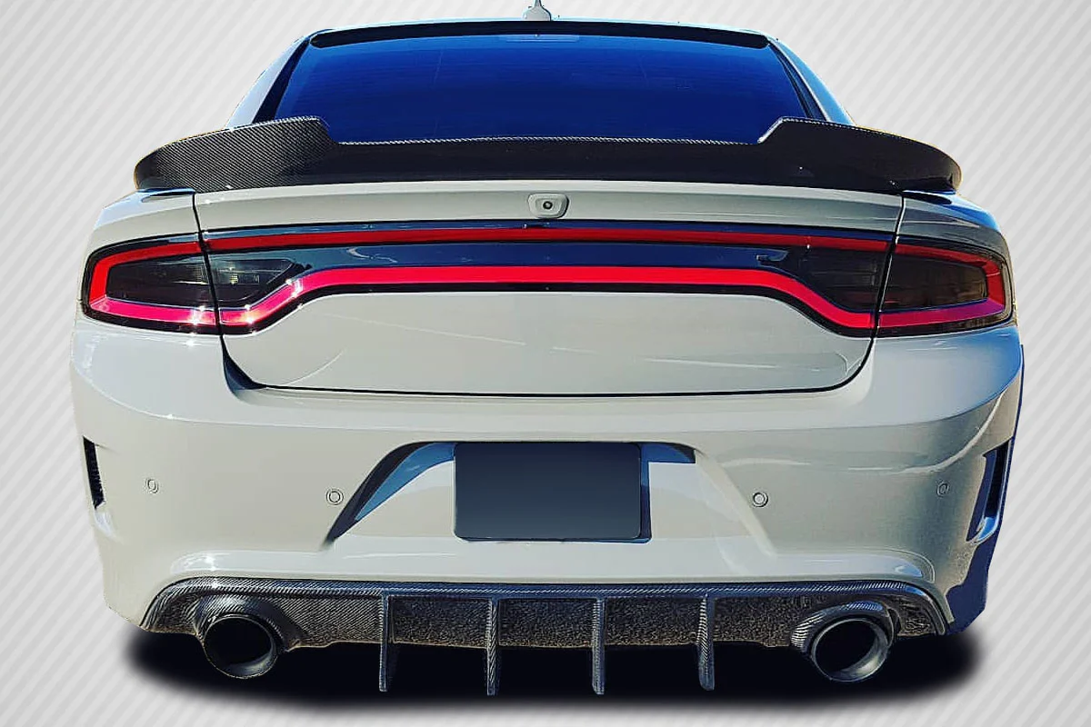 Dodge Charger (2015-2023) Carbon Fiber CAC Rear Wing Spoiler - Image 9