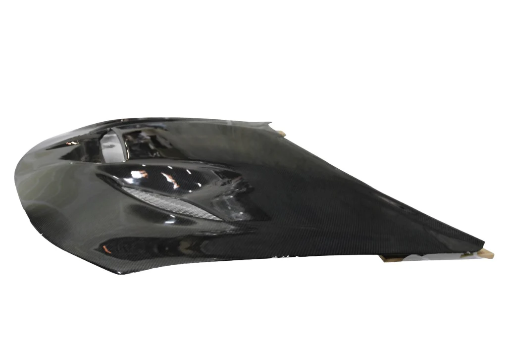 Dodge Charger (2015-2023) Carbon Fiber Dritech Hellcat Look Hood - Image 2