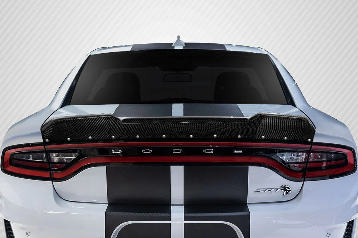 Dodge Charger (2015-2023) Carbon Fiber SKS Rear Wing Spoiler - Image 10