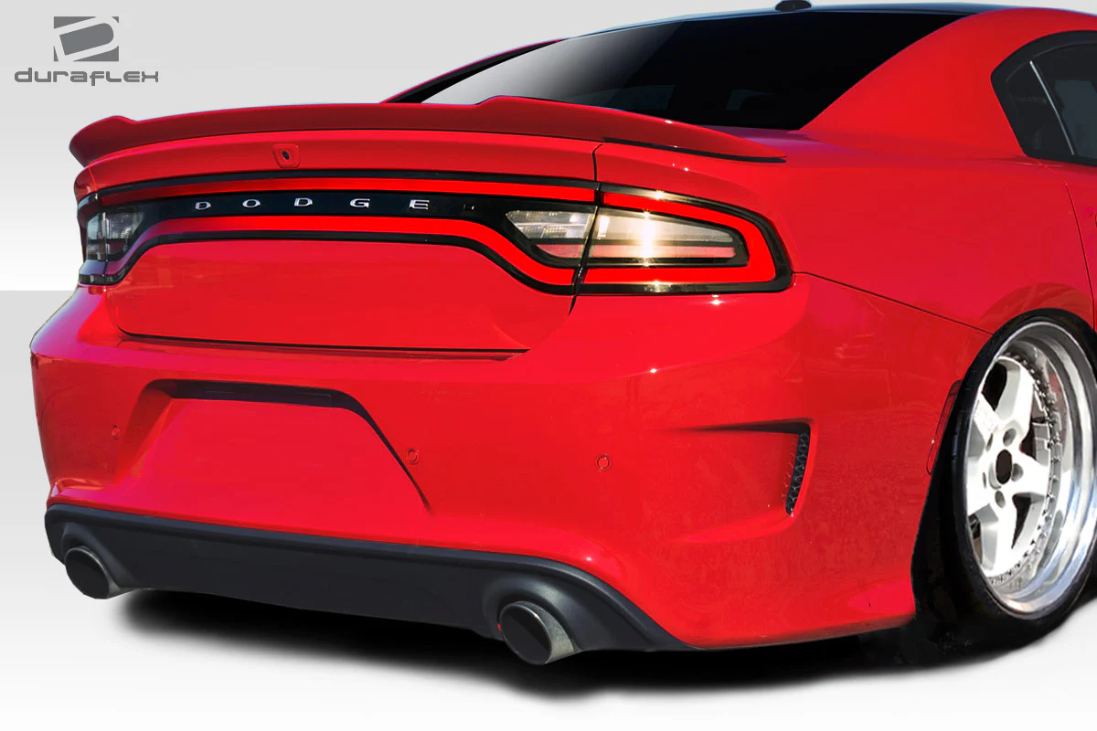 Dodge Charger (2015-2023) Hellcat Look Rear Bumper - Image 6
