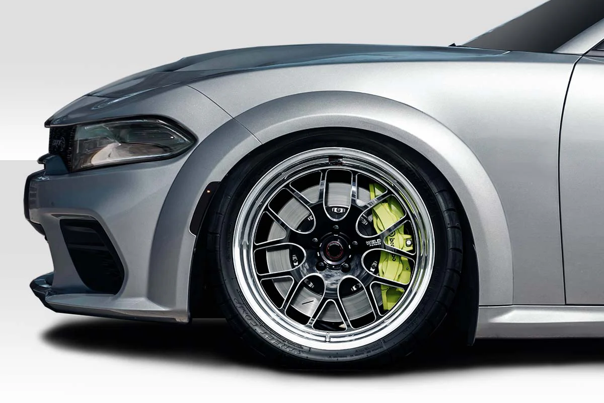Dodge Charger (2015-2023) Hellcat Widebody Look Fender Flares - Image 5