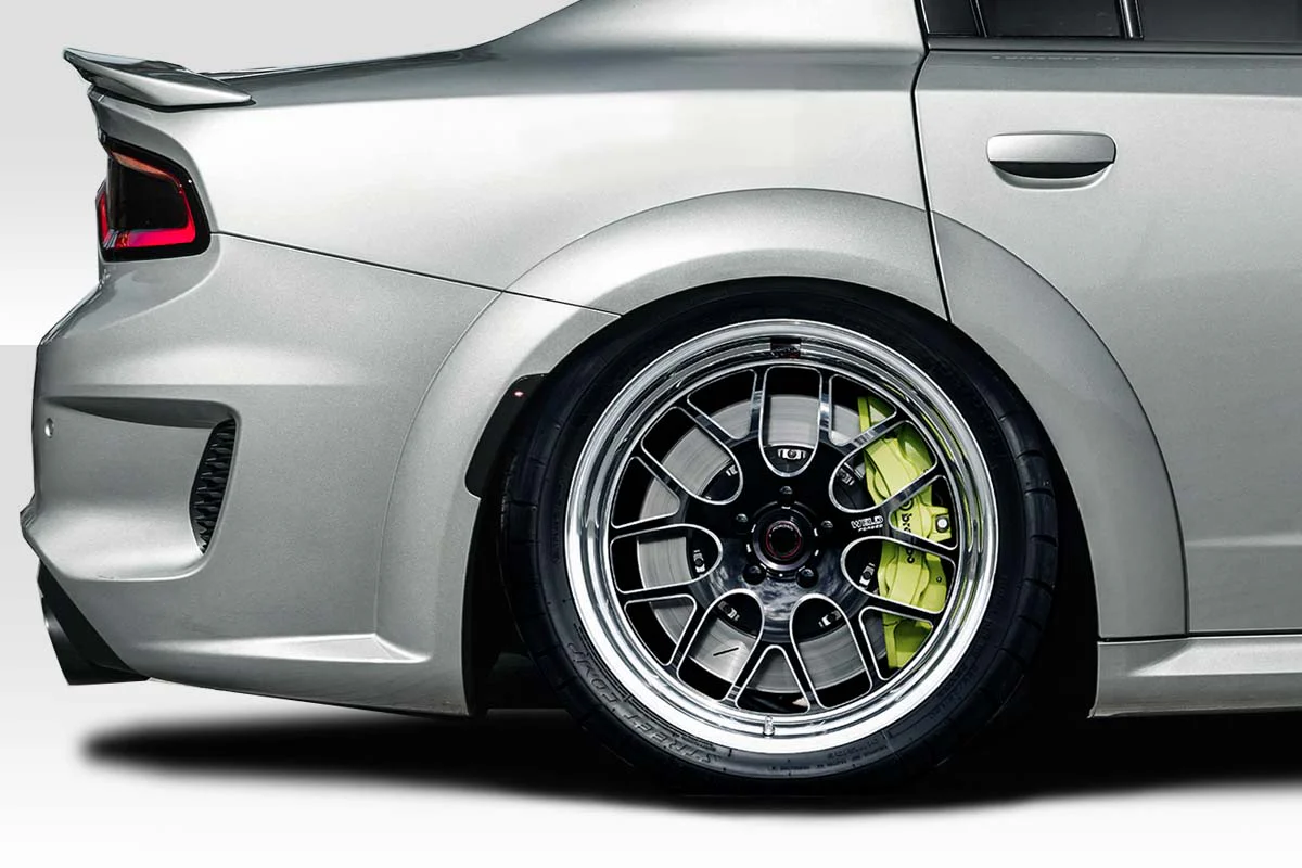 Dodge Charger (2015-2023) Hellcat Widebody Look Fender Flares - Image 6