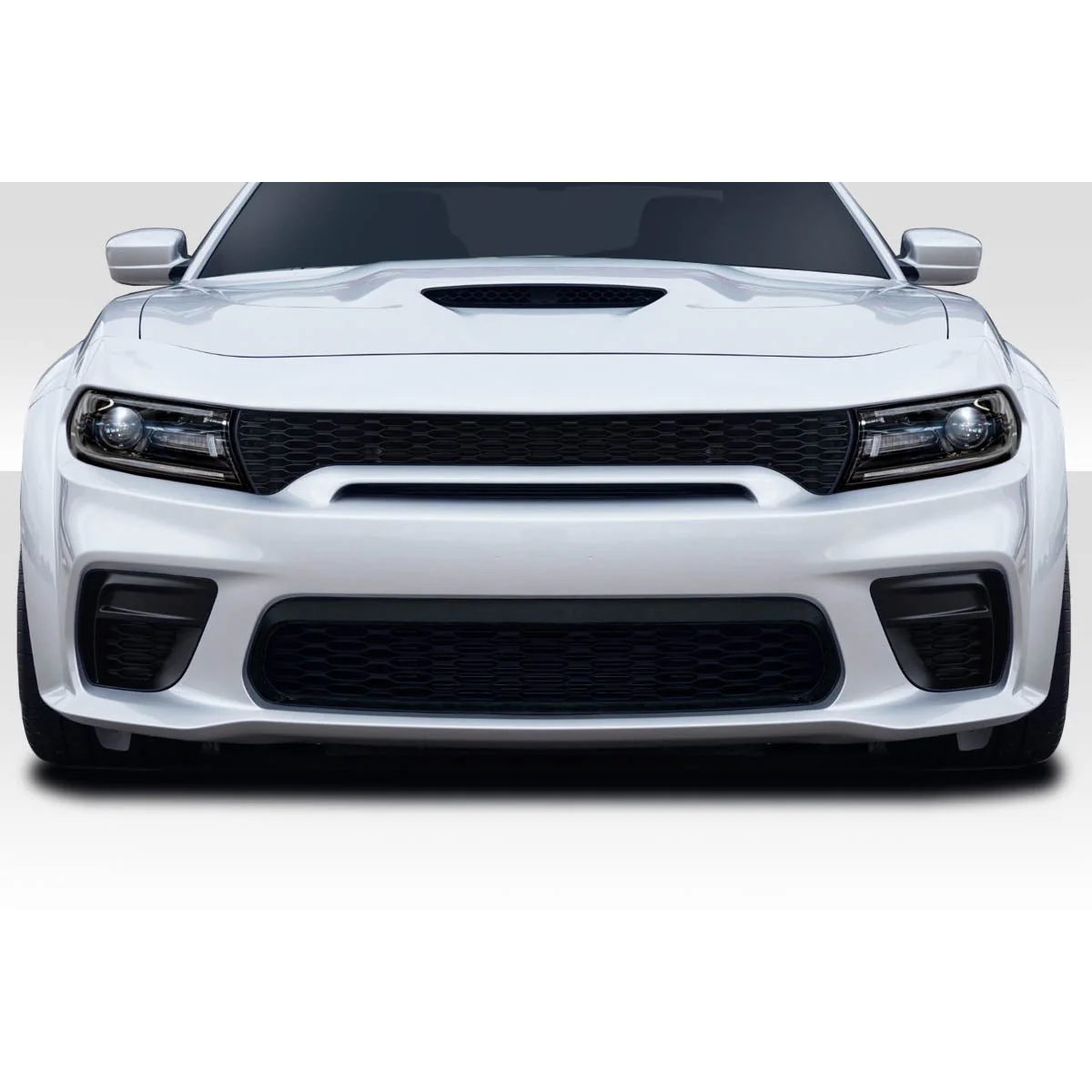 Dodge Charger (2015-2023) Hellcat Widebody Look Front Bumper - Image 3