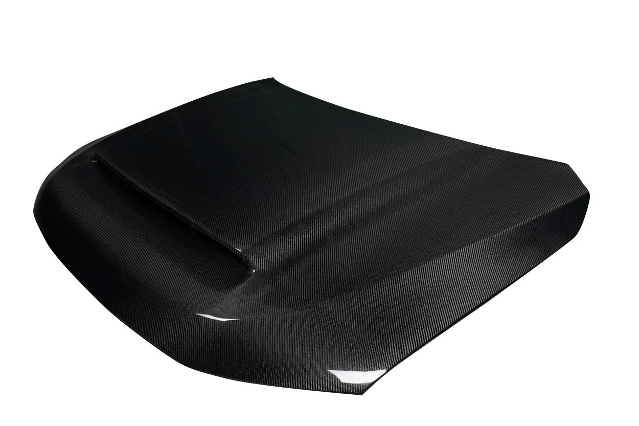 Dodge Durango (2011-2023) Carbon Fiber Demon Look Hood - Image 2