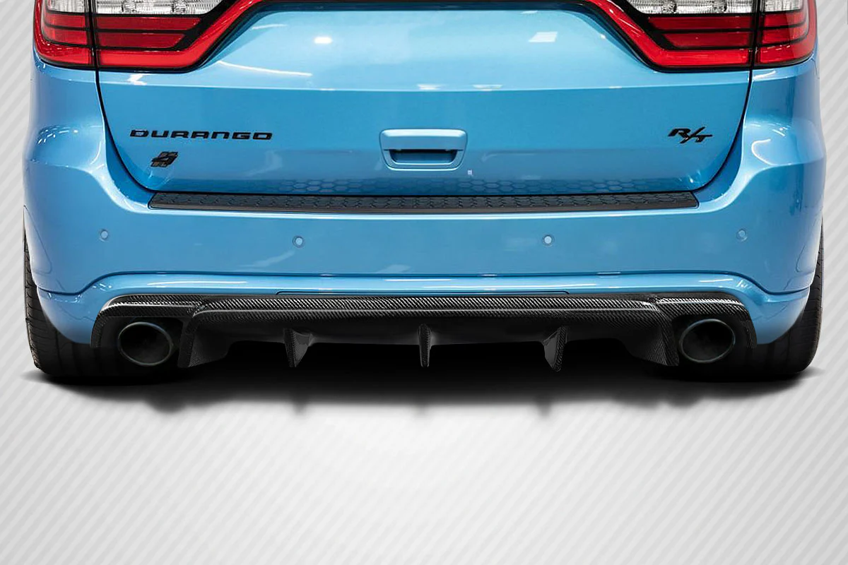Dodge Durango (2011-2023) Carbon Fiber Vortex Rear Diffuser - Image 4