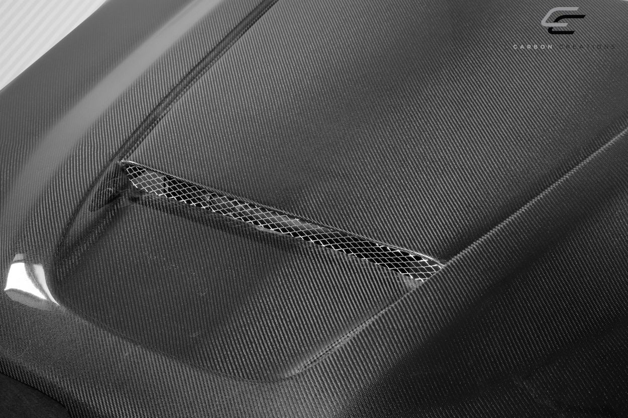 Dodge Ram 1500 (2019-2023) Carbon Fiber SRT Ram Air Hood - Image 7