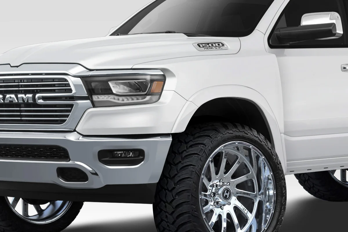 Dodge Ram (2019-2023) 4.5" Off Road Bulge Front Fenders - Image 9