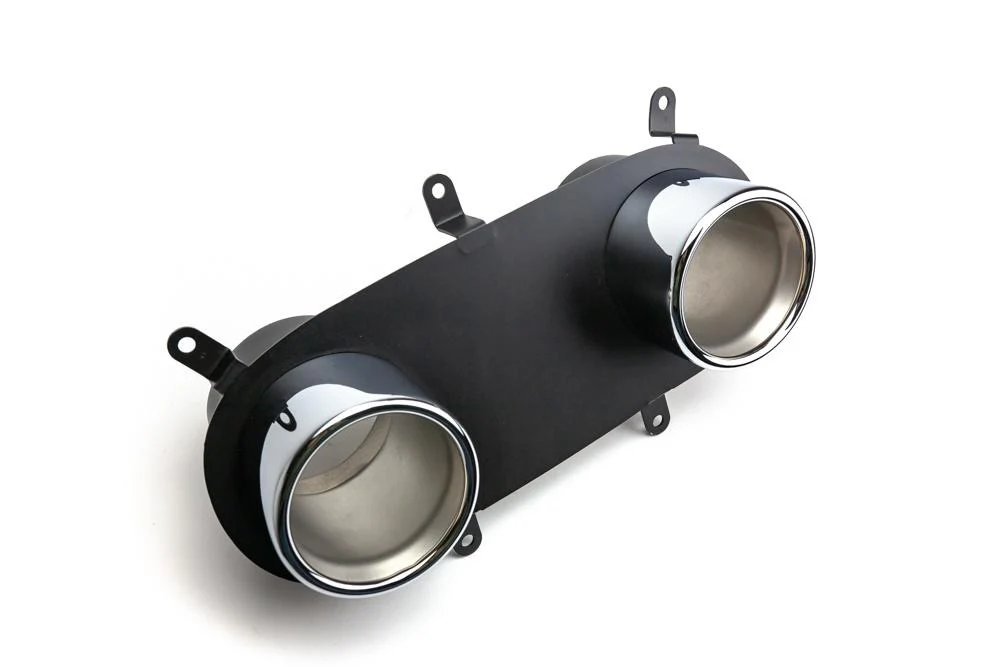 Ferrari 458 Polished Exhaust Dual Tip - Image 3