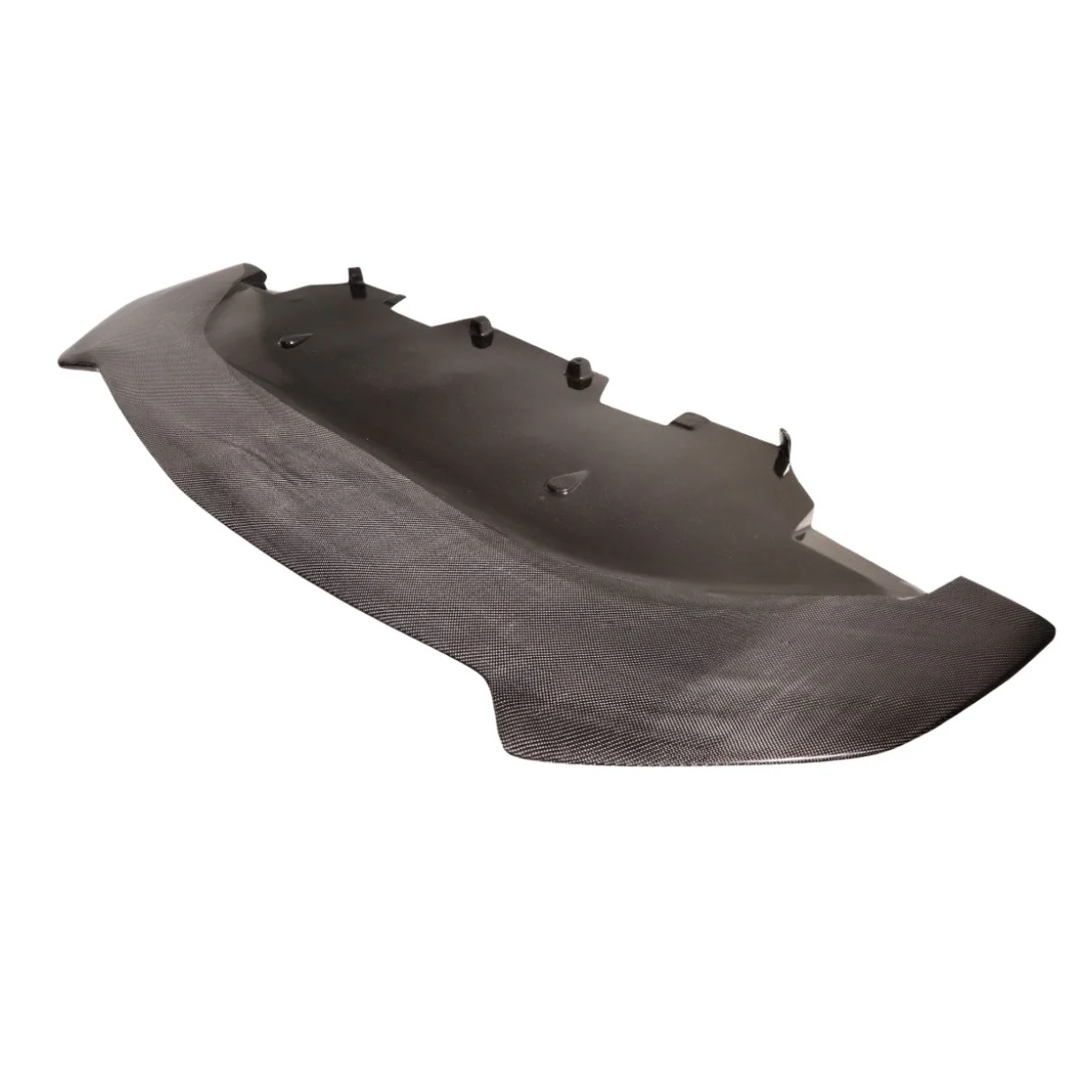 Ford Mustang (2018-2023) Carbon Fiber Grid Front Lip - Image 4