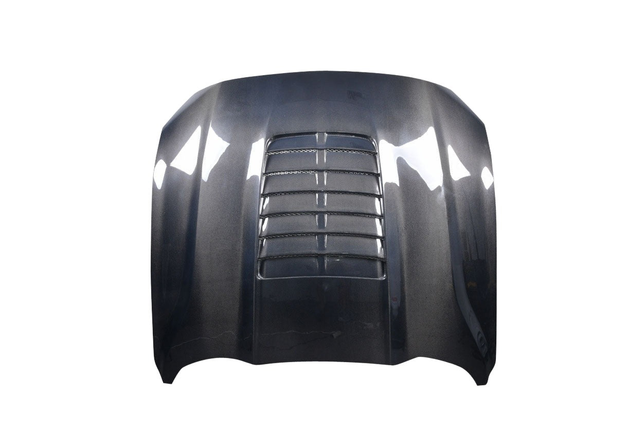 Ford Mustang (2018-2023) Carbon Fiber GT500 V2 Hood - Image 3