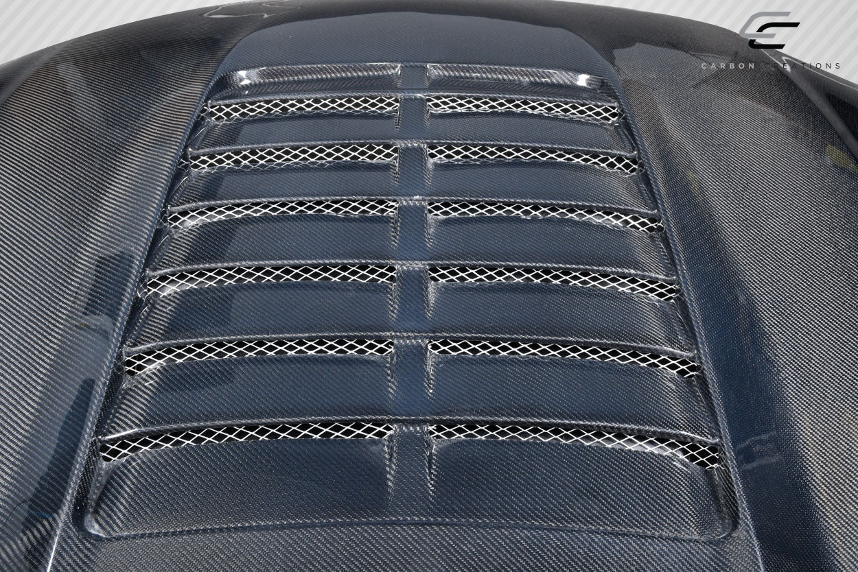 Ford Mustang (2018-2023) Carbon Fiber GT500 V2 Hood - Image 6