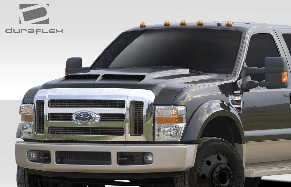Ford Super Duty F-250 / F-350 / F-450 (2008-2010) CVX Hood - Image 8