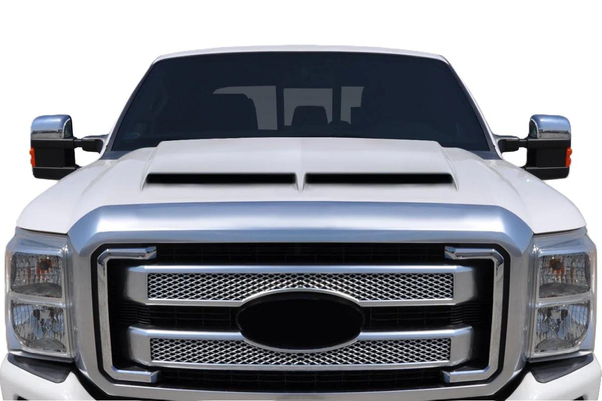 Ford Super Duty F-250 / F-350 / F-450 (2011-2016) GT 500 Hood - Image 5