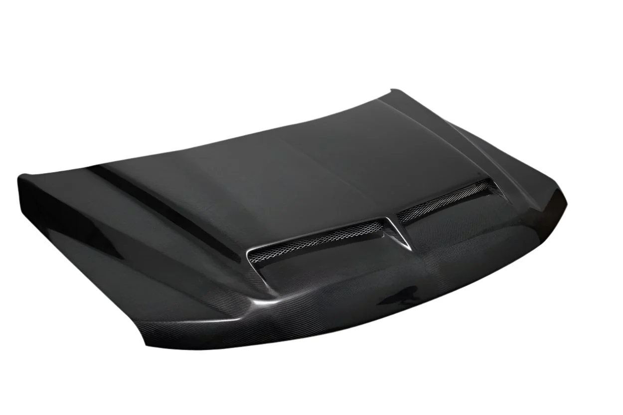 Ford Super Duty F-250 / F-350 / F-450 (2017-2022) Carbon Fiber GT 500 Hood - Image 3
