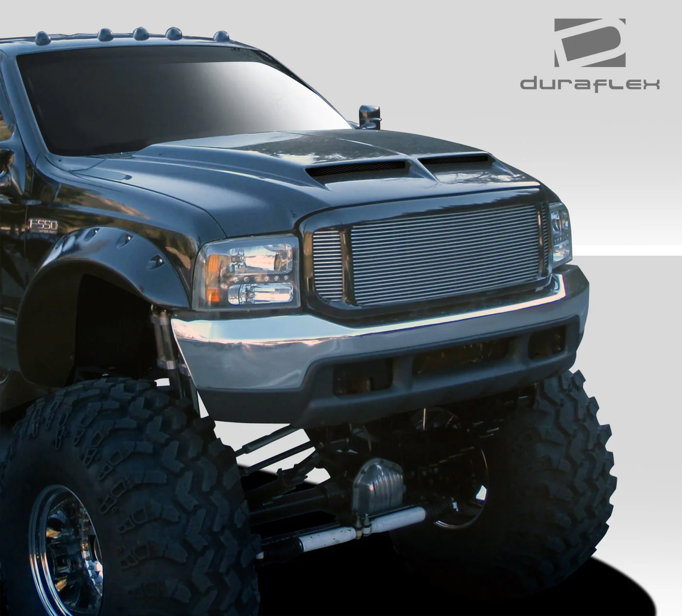 Ford Super Duty F-250 / F-350 / F-450 / F-550 (1999-2007) CVX Hood - Image 7