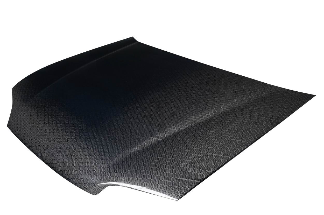 Honda Civic (1992-1995) Carbon Fiber Geo6ix Dritech OEM Look Hood - Image 3
