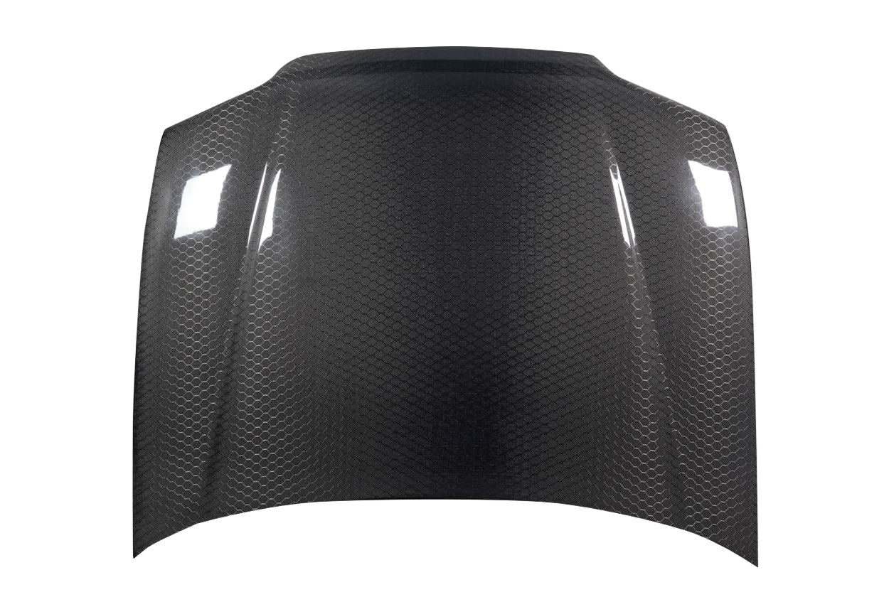 Honda Civic (1992-1995) Carbon Fiber Geo6ix Dritech OEM Look Hood - Image 4