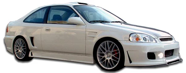 Honda Civic (1996-2000) B-2 Side Skirts Rocker Panels - Image 5