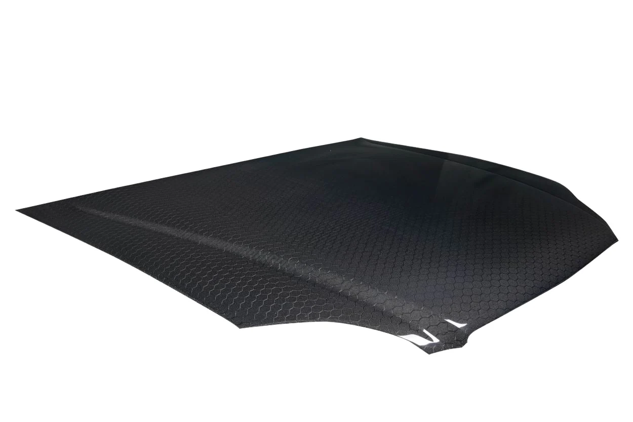 Honda Civic (1999-2000) Carbon Fiber Geo6ix Dritech OEM Look Hood - Image 3