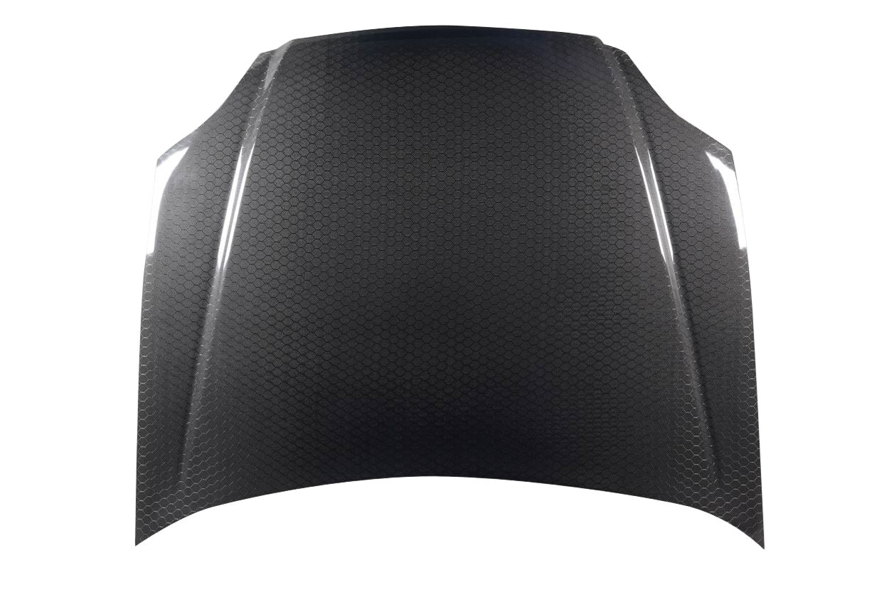 Honda Civic (1999-2000) Carbon Fiber Geo6ix Dritech OEM Look Hood - Image 4