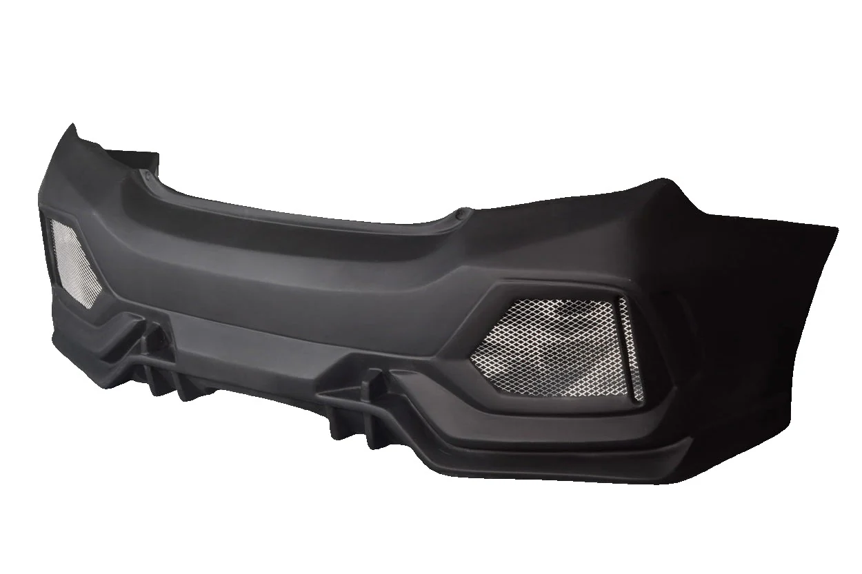 Honda Civic (2012-2015) FK8 Type R Look Rear Bumper Cover - Image 3
