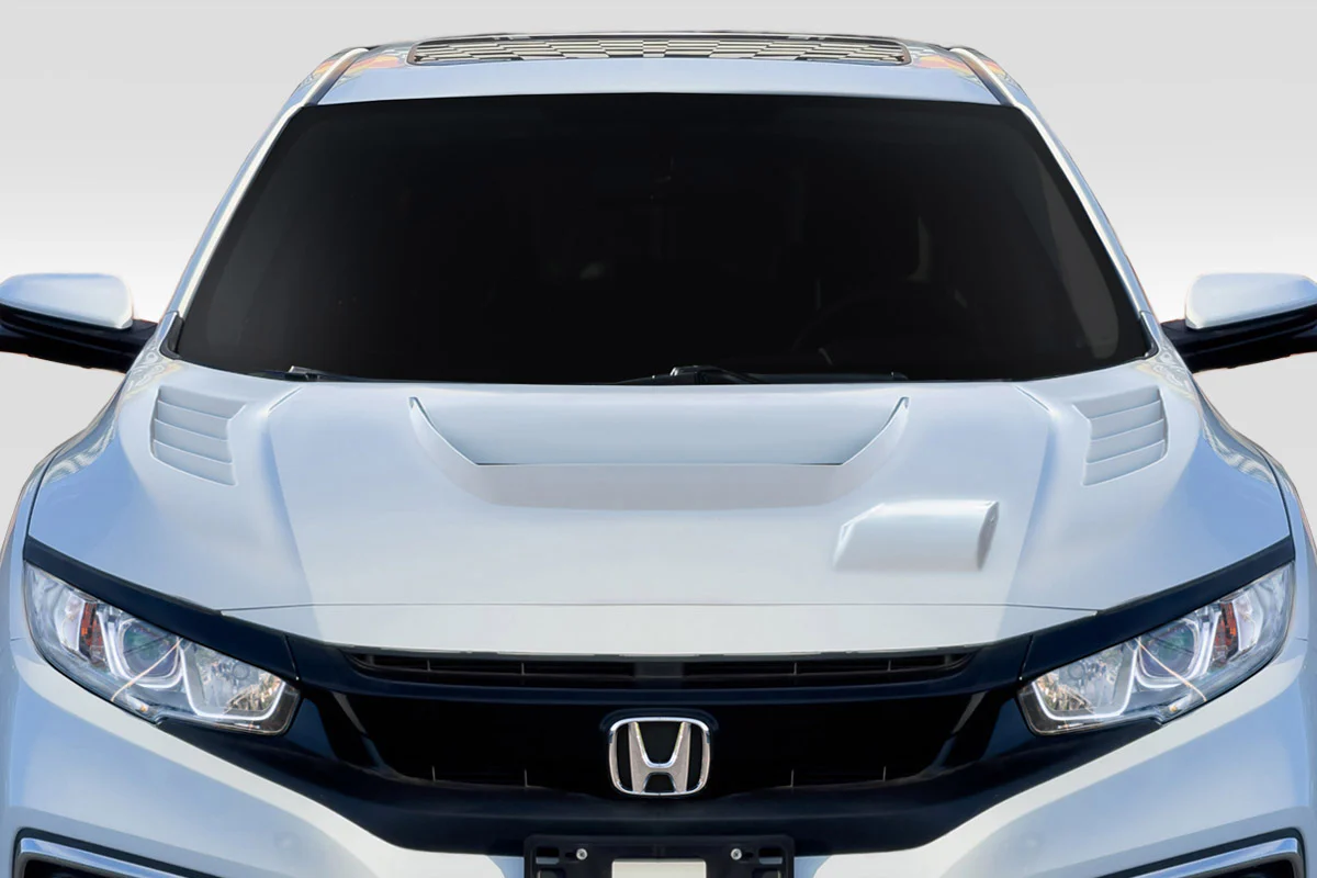 Honda Civic (2016-2021) Time Attack Hood - Image 5