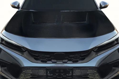 Honda Civic (2022-2023) Carbon Fiber Kumei Hood