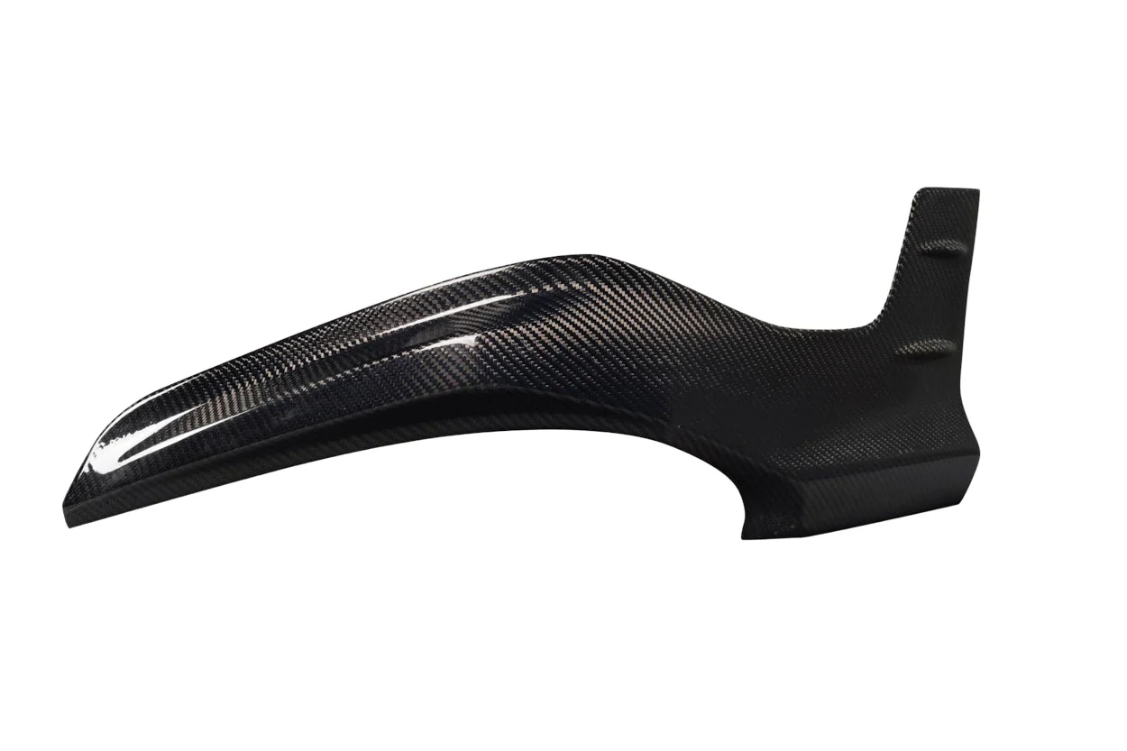 Honda Civic Hatchback (2022-2024) Carbon Fiber Merella Rear Lip Add on Spoilers - Image 2