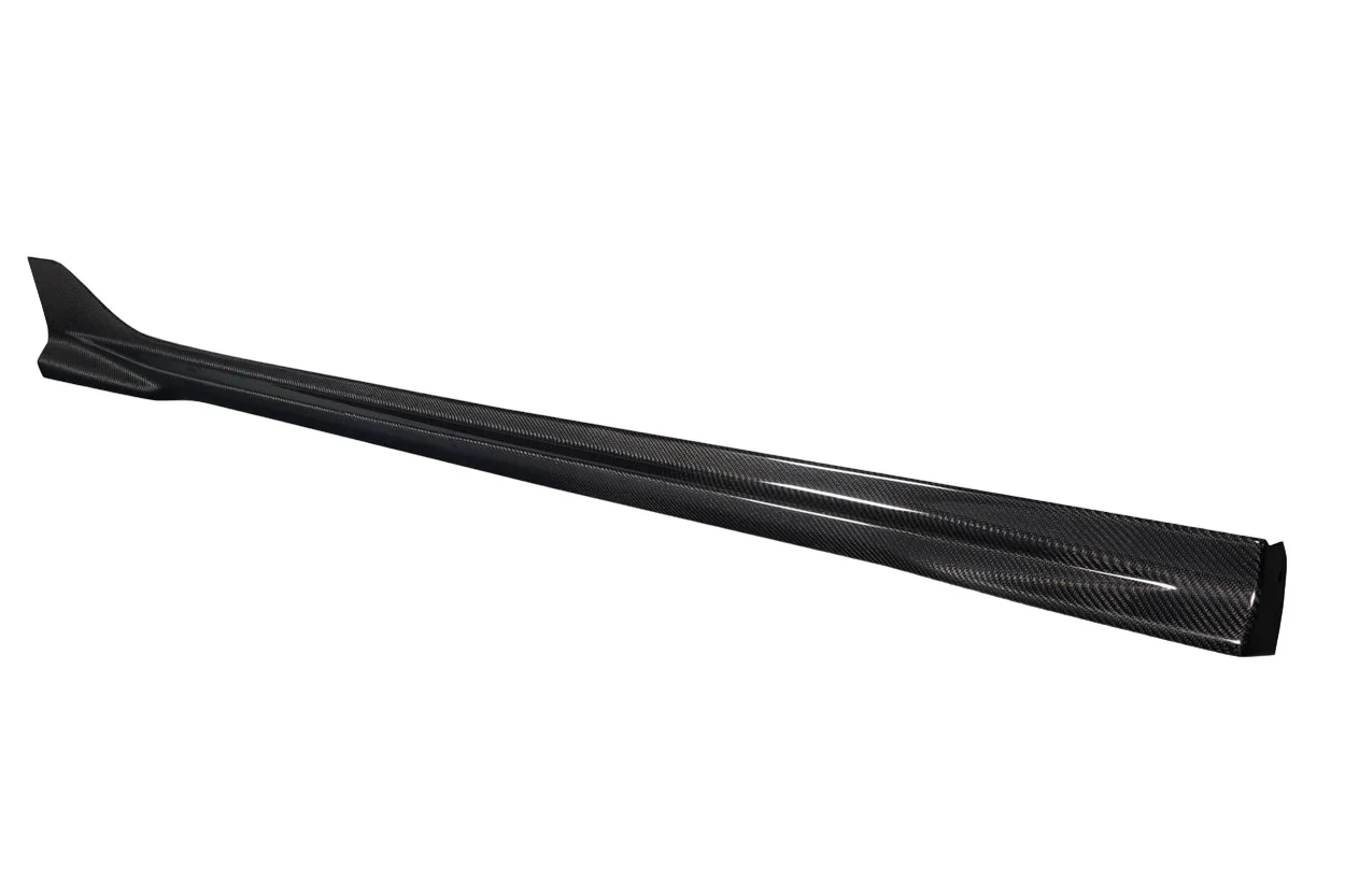 Honda Civic Hatchback (2022-2024) Carbon Fiber Merella Side Skirt Rocker Panels - Image 3