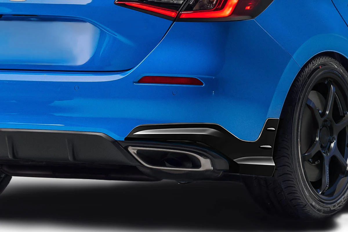 Honda Civic Hatchback (2022-2024) Merella Rear Lip Add-On Spoilers