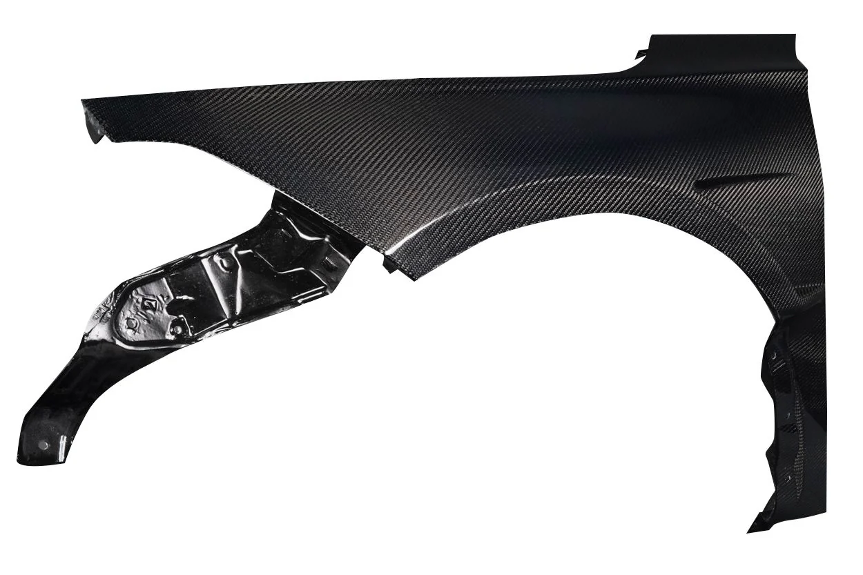 Honda Civic Type R (2023) Carbon Fiber Akora Front Fenders - Image 3