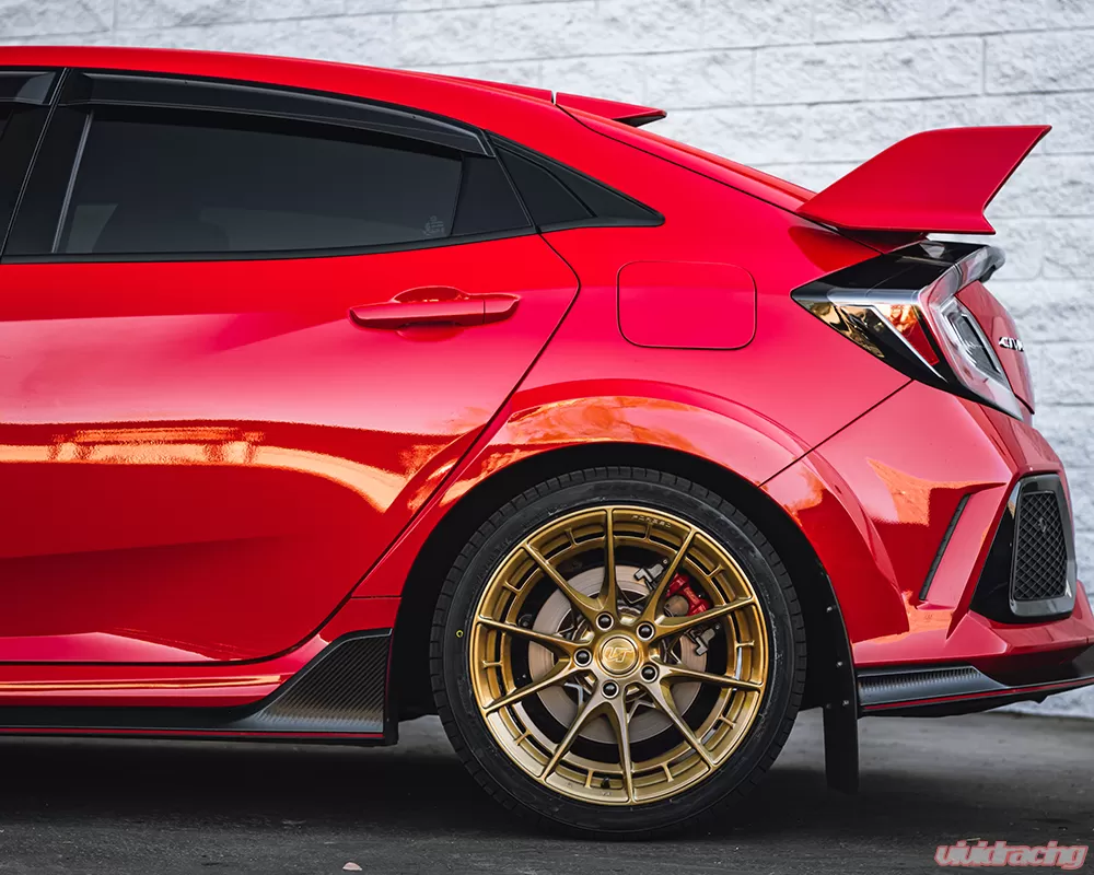 Honda Civic Type-R D03-R Wheel Package (Brushed Gold) - Image 14